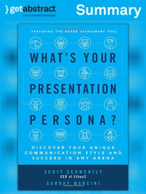 cover image of What's Your Presentation Persona? (Summary)